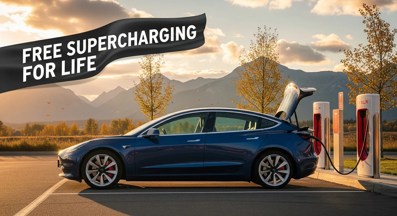 tesla free supercharging model 3 canada