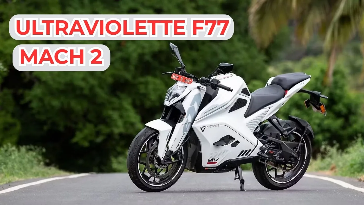 ultraviolette f77 mach 2 fastest indian electric bike