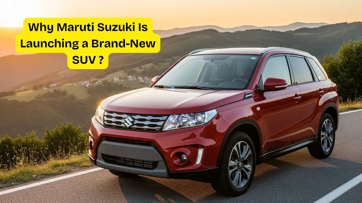 why maruti suzuki is launching a brand new suv