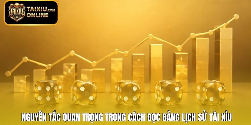 Nguyên tắc quan trọng trong cách đọc bảng lịch sử tài xỉu